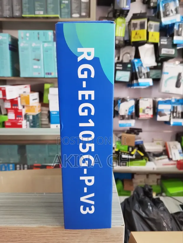 Ruijie 5 Port Gigabit Smart Cloud Managed Poe+ Router Rg-Eg105g-P-V3 3