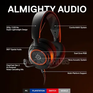Steelseries Arctis Nova 3 - Wired Multi Platform Gaming Headset