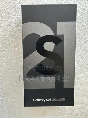 New Samsung Galaxy S21 Ultra 5G 256 GB Black
