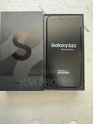New Samsung Galaxy S22 5G 256 GB Black