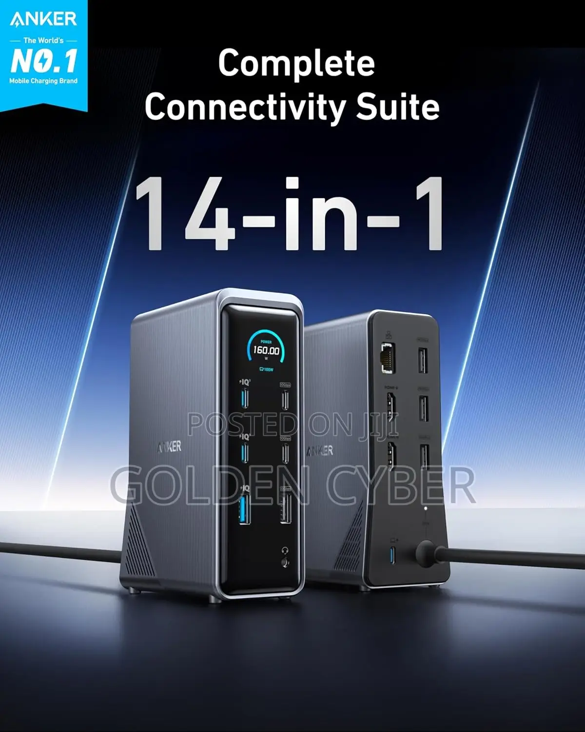 Anker Prime Docking Station- 14-port With 160w Max Output