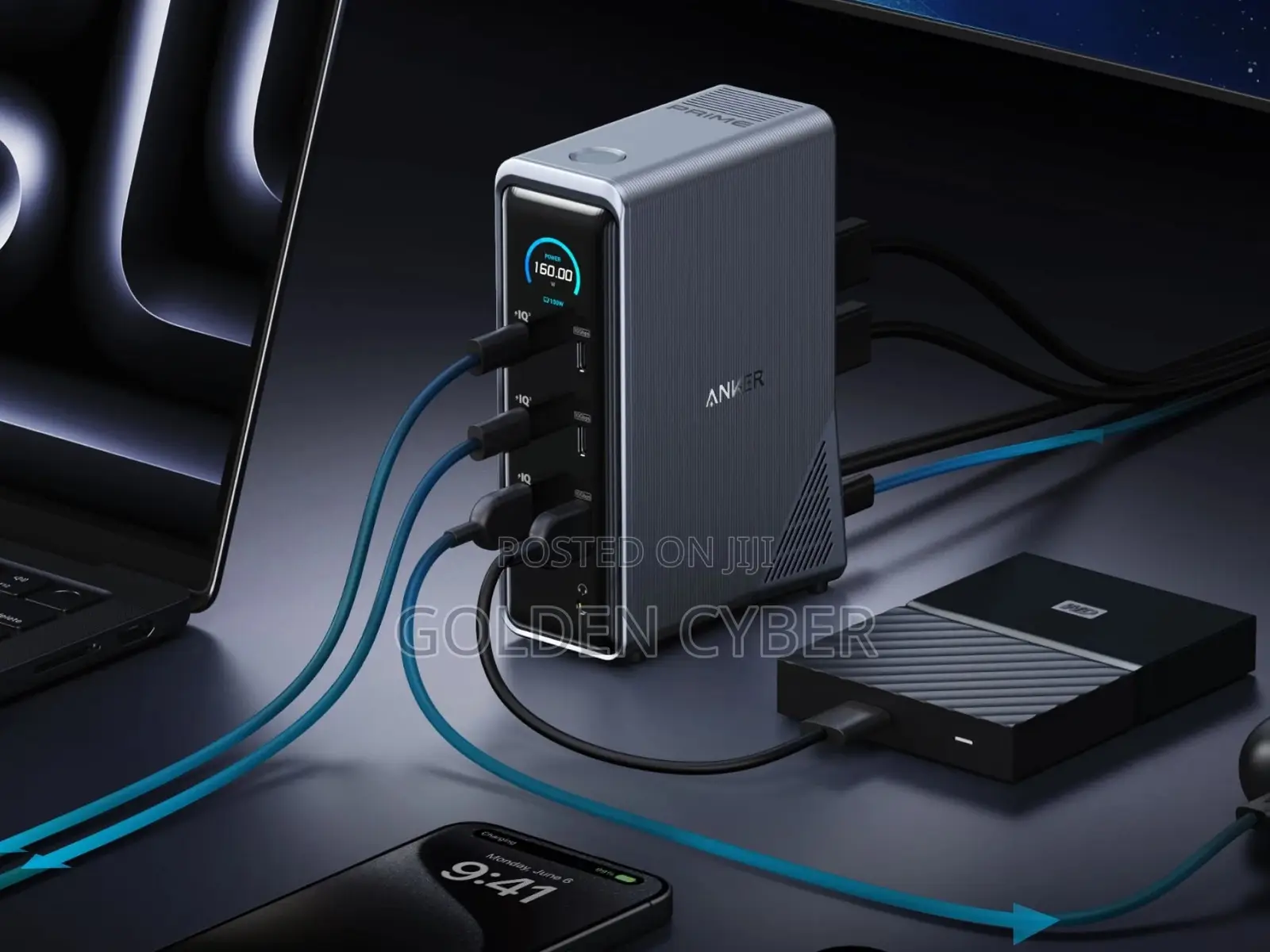 Anker Prime Docking Station- 14-port With 160w Max Output