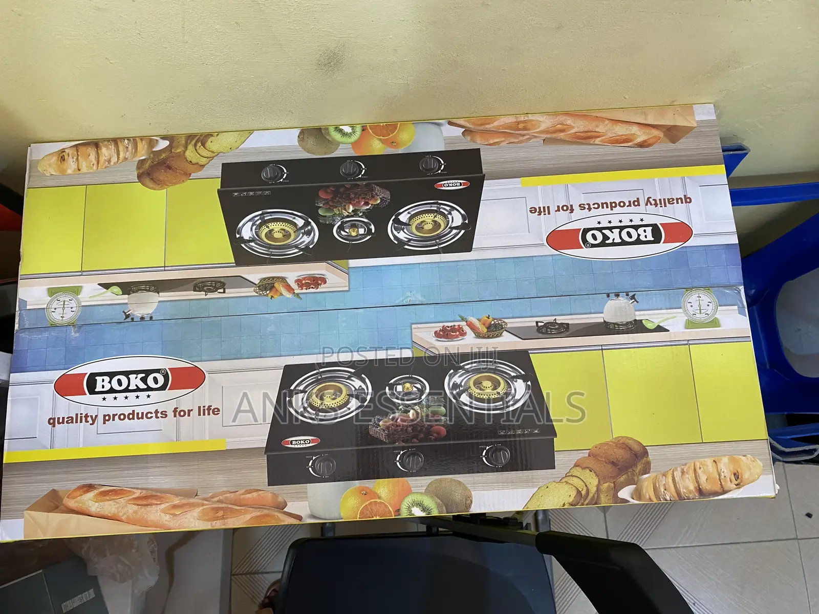Boko 3 Burner Table Top Stove – Modern Kitchen Style