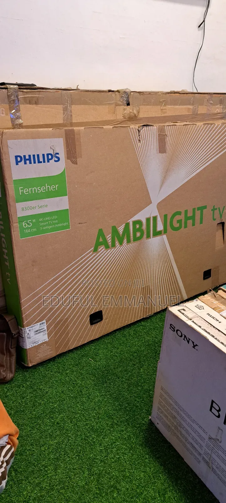 Philips 65" Uhd Smart Android Pus8309 Google Tv