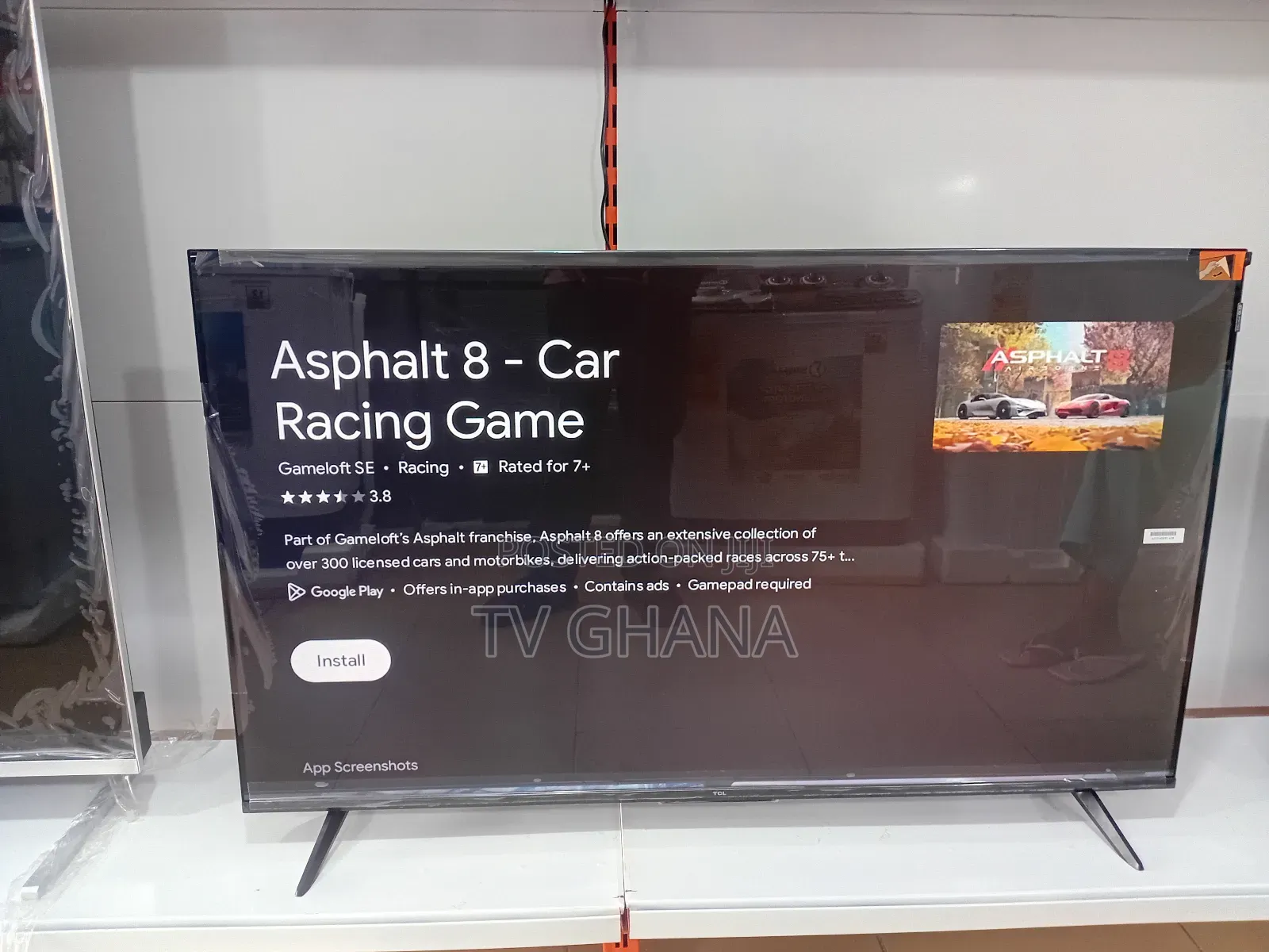 TCL 50” Smart Android – Smooth Streaming, Smart Control