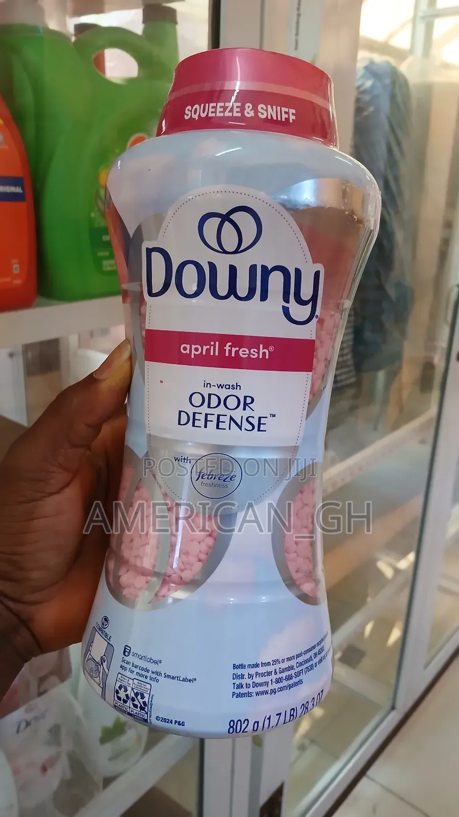 Downy April Fresh Odor Defense, 802g
