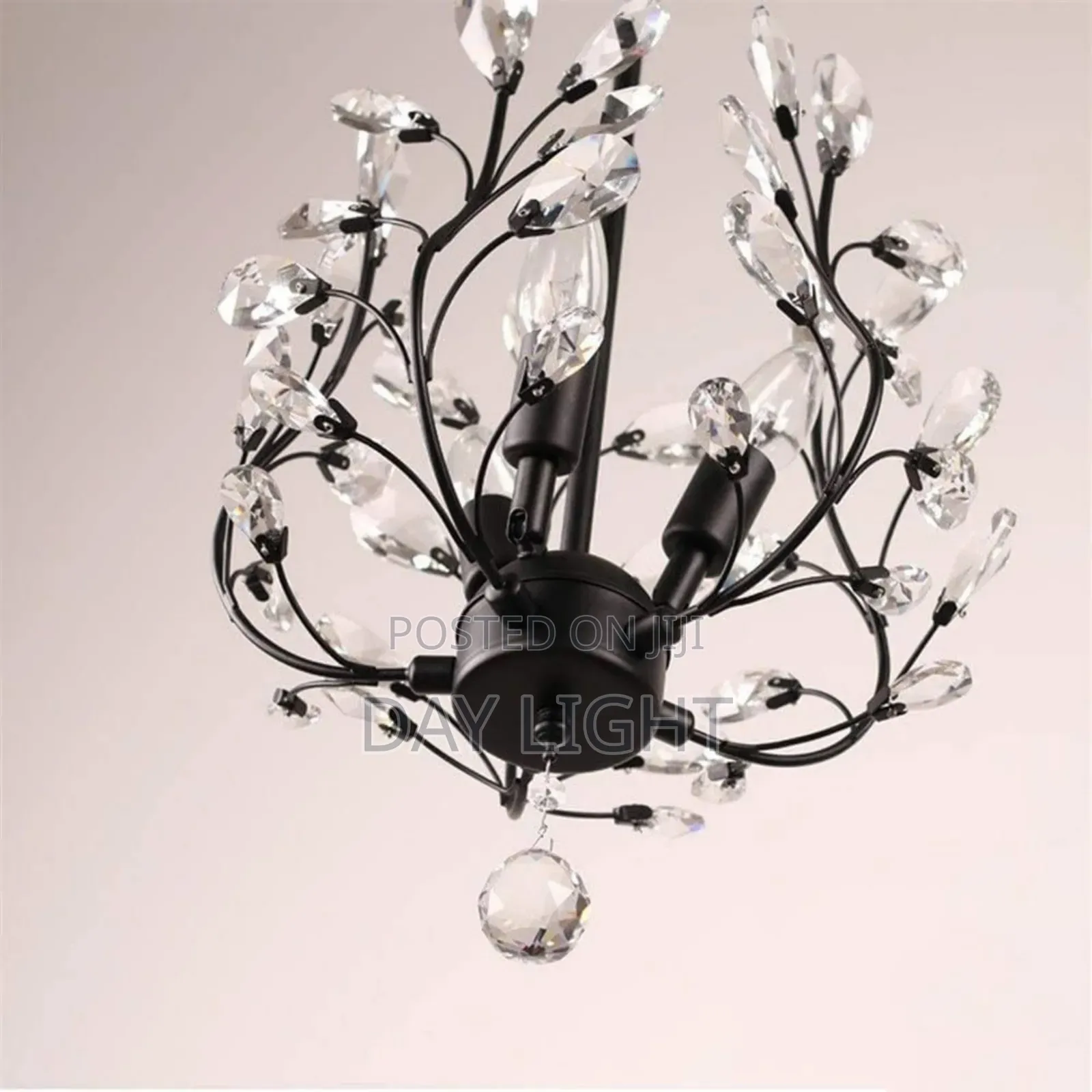 Crystal Chandelier Light (E14 Bulb)