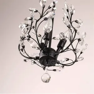 Crystal Chandelier Light (E14 Bulb)