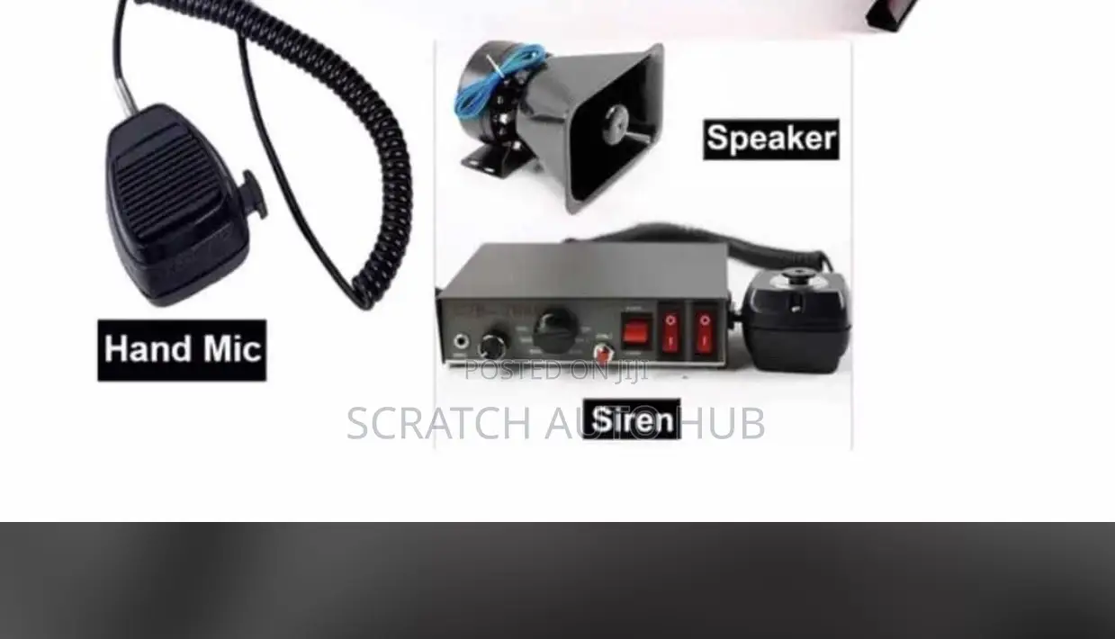 Siren With Horn Available 200w and 300w