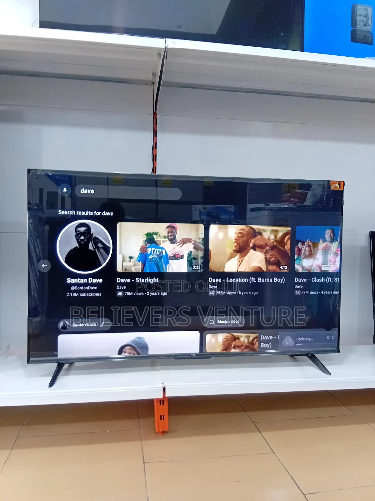 Google Tv Qled Display TCL Smart Tv Uhd
