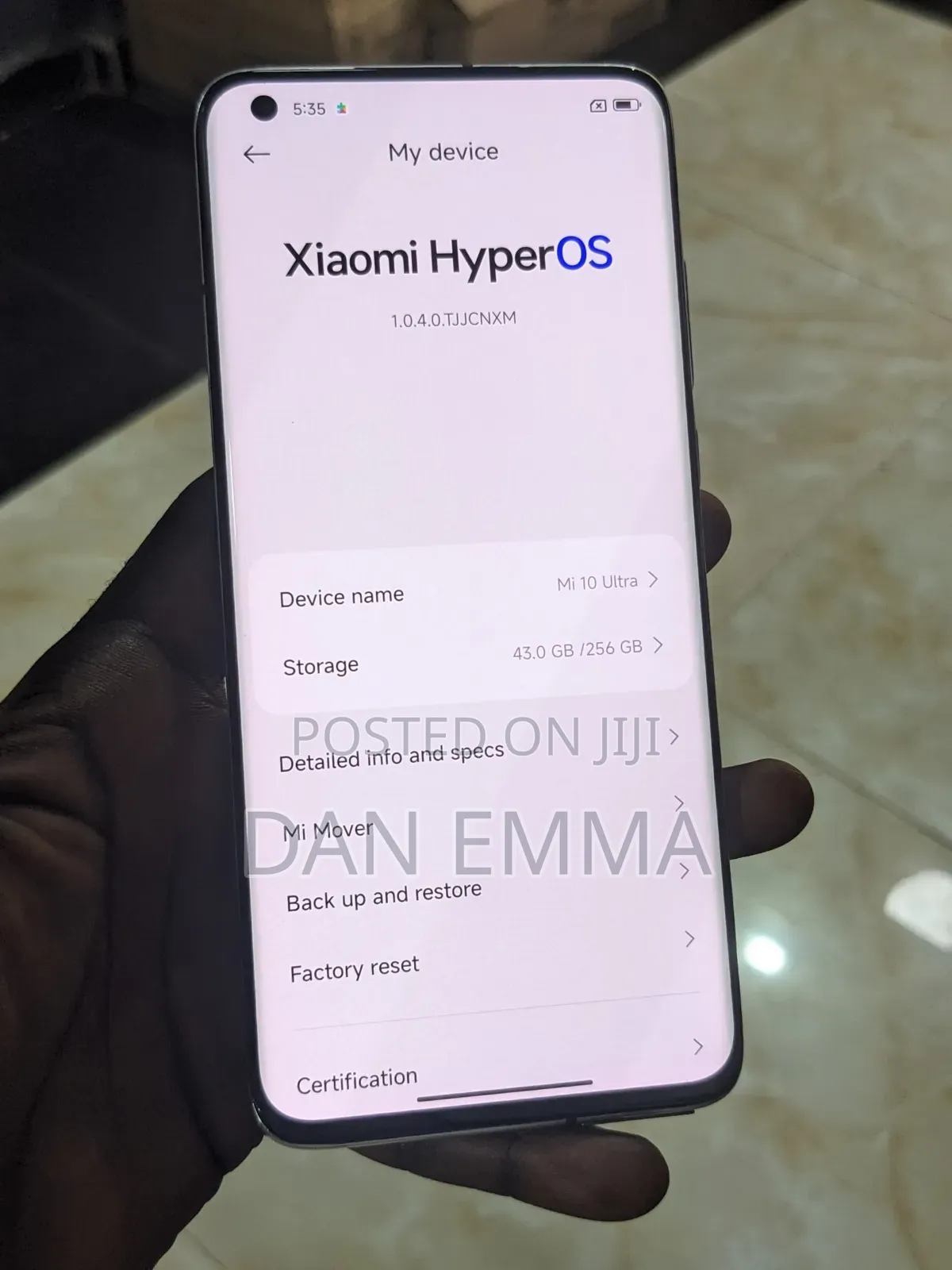 Xiaomi Mi 10 Ultra 256 GB Black