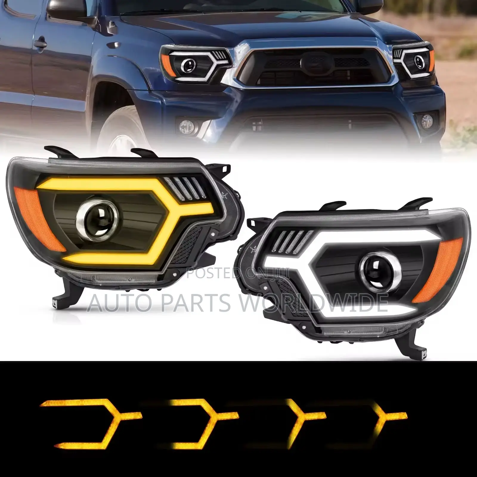 Toyota Tacoma Led Headlights 2012-2015