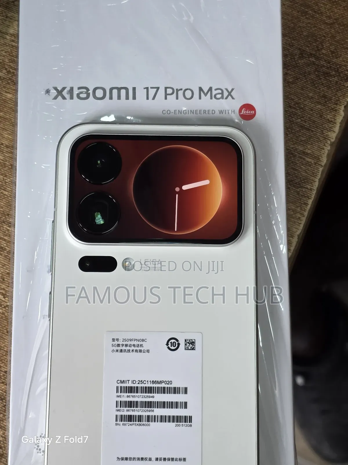 New Xiaomi 17 Pro Max 512 GB White