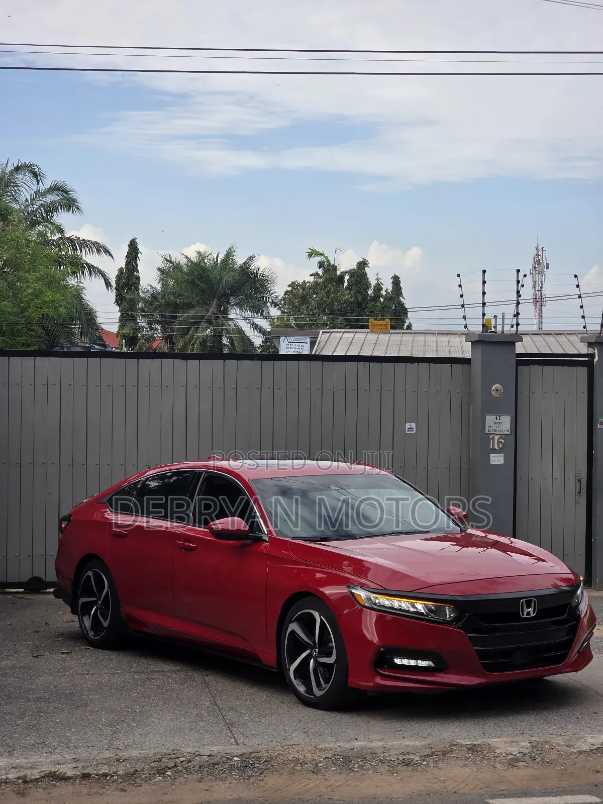 Honda Accord Sport 2.0T 2020 Red