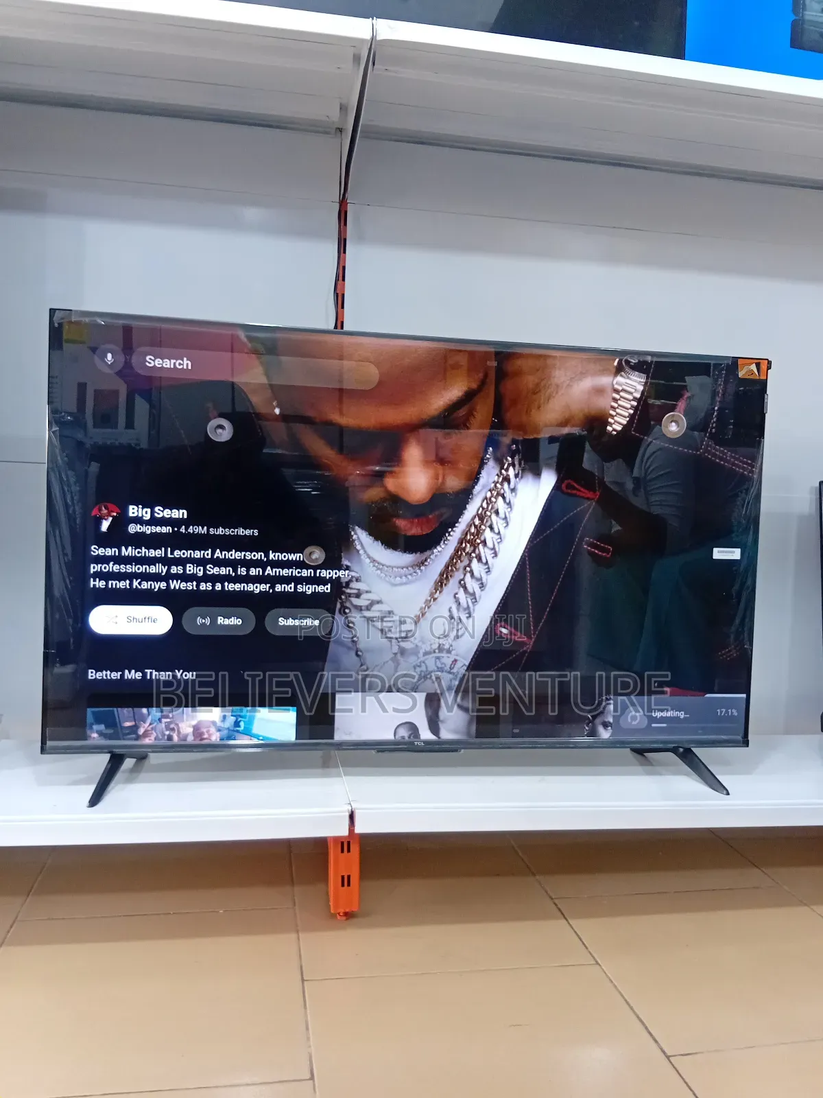 TCL Smart Tv 43inch Wide Qled Display