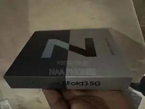 New Samsung Galaxy Z Fold 3 256 GB Black