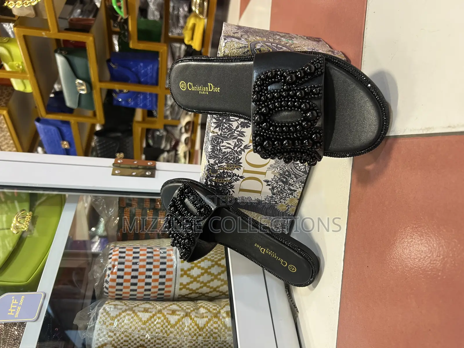 Quality Dior Boxed Slippers