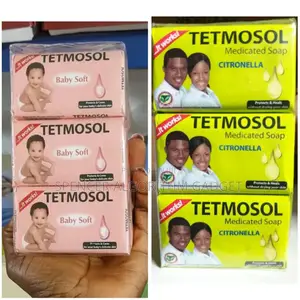 Tetmosol Soap(120g, 6pcs = 78gh)/ Tetmosol Baby Soap (12pcs =120gh)