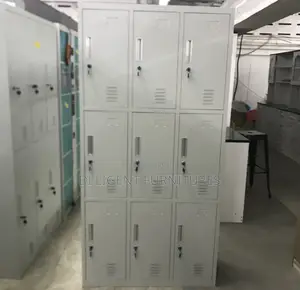 9 Lockers Office Cabinet