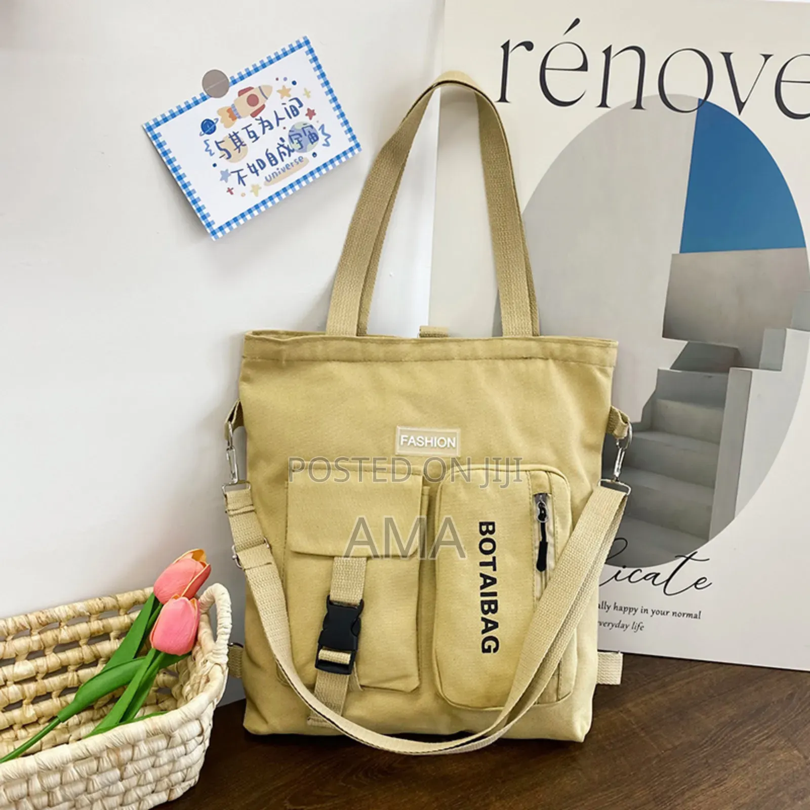 Tote Bags With Many Compartments