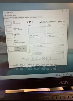 Laptop MSI Katana 15 16GB Intel Core I7 SSD 1T