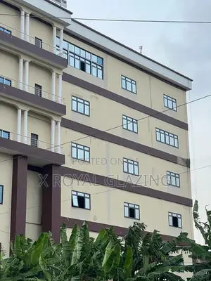 Grey Aluminum Casement Windows Well Installed