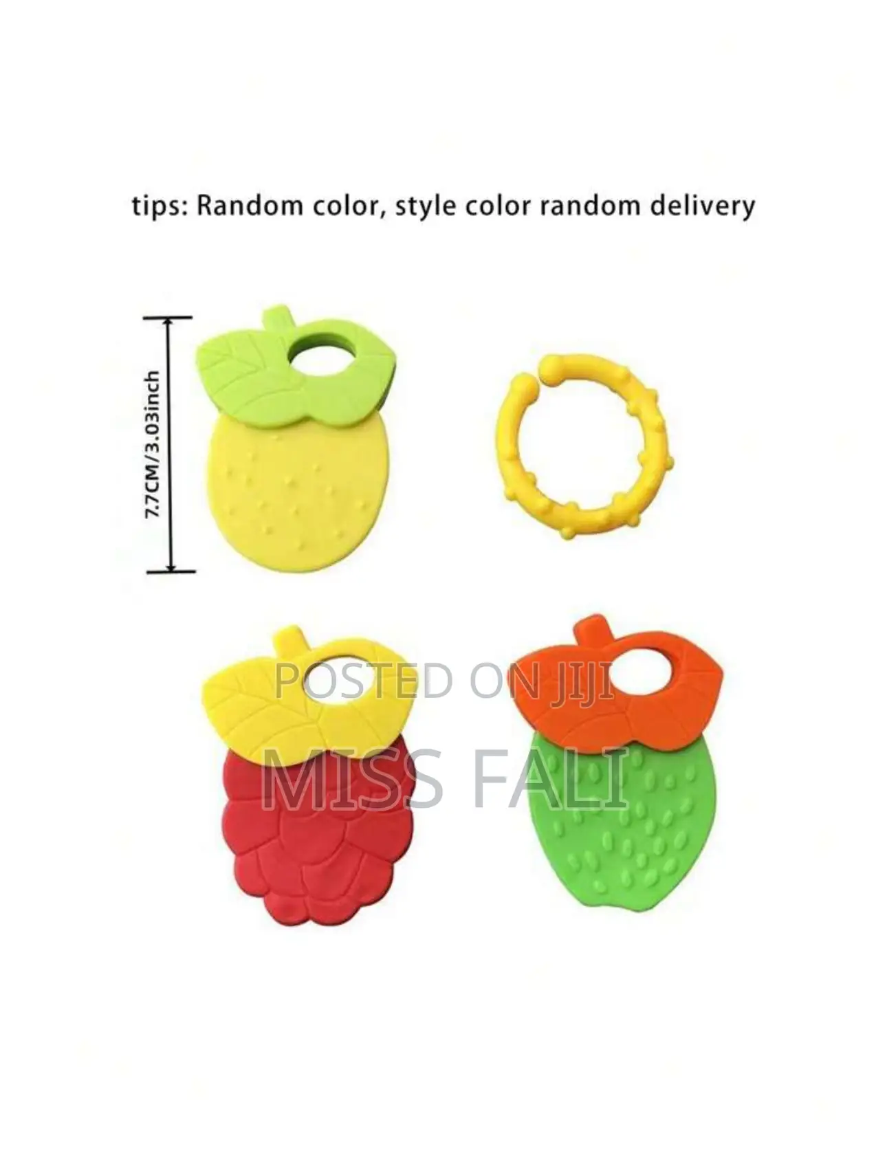 2-in-1 Baby Rattle and Teething Toy
