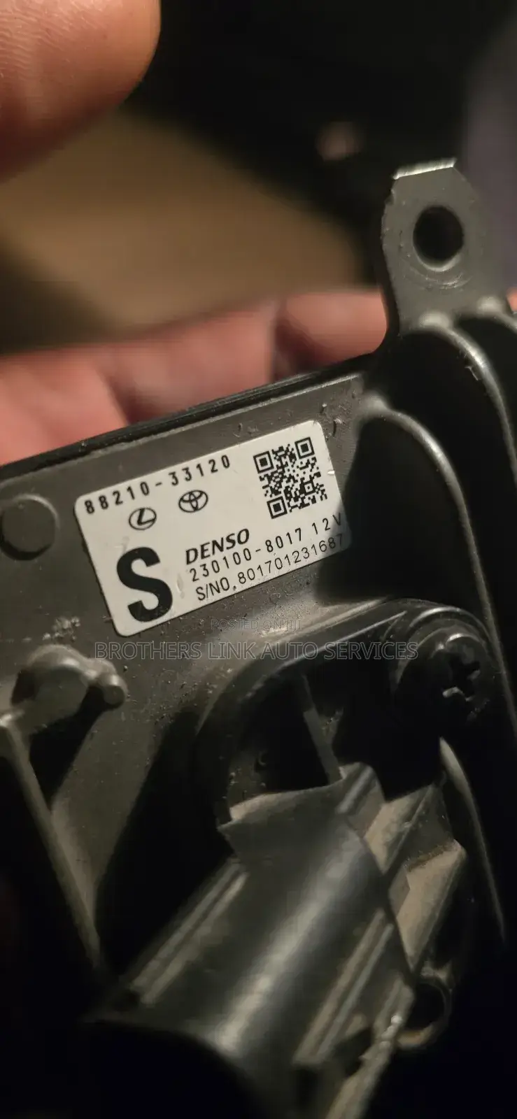 2019-22 Toyota or Lexus Radar Sensor