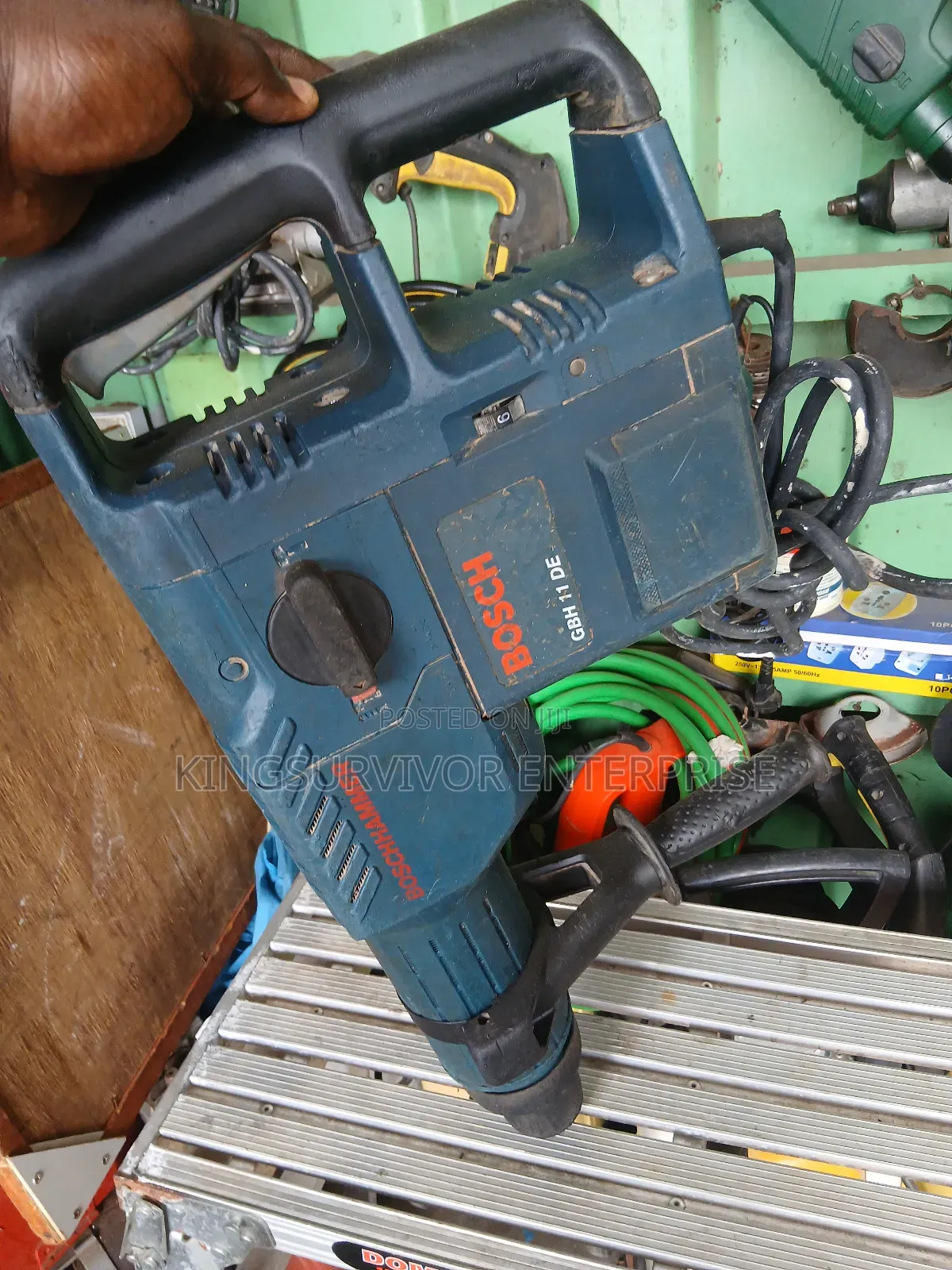 Slightly Used Bosch SDS Max Machine From Uk