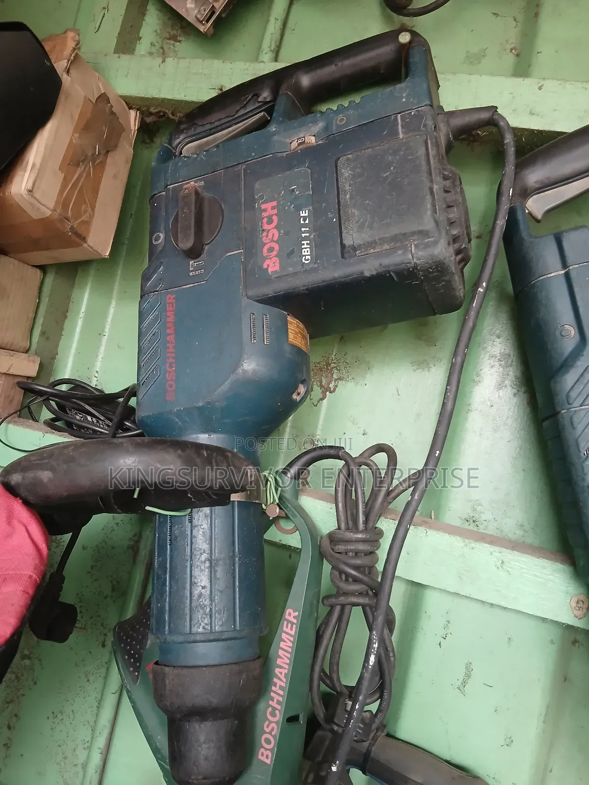 Slightly Used Bosch SDS Max Machine From Uk