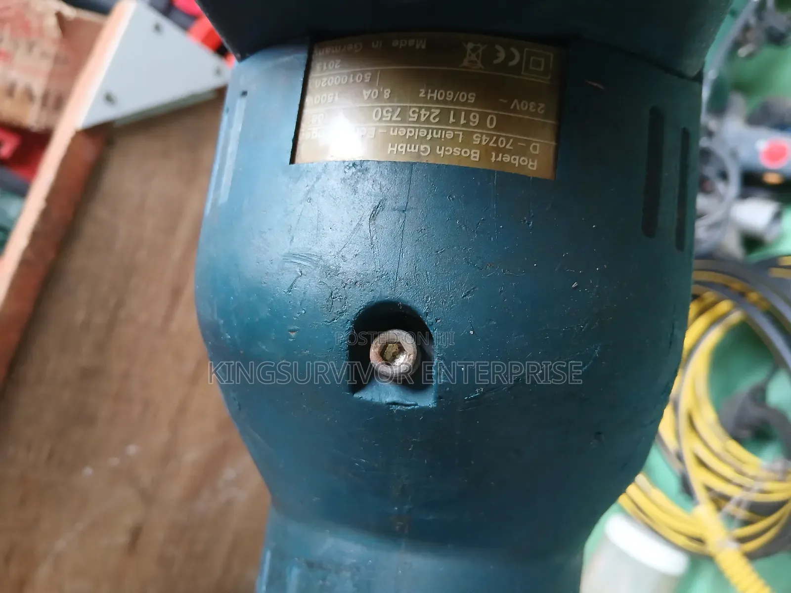 Slightly Used Bosch SDS Max Machine From Uk