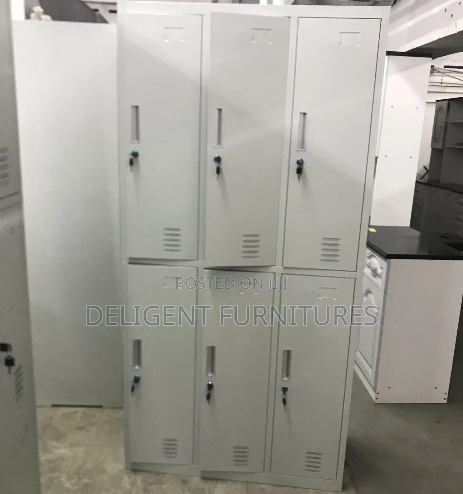 Six Locker Office Cabinet (Payment on Delivery )