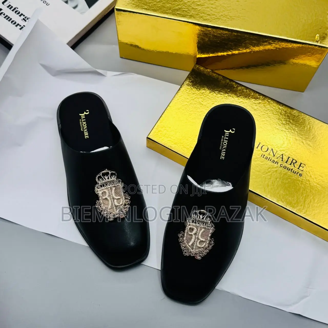 High Quality Versace N Gucci Half Shoes Available In Stock