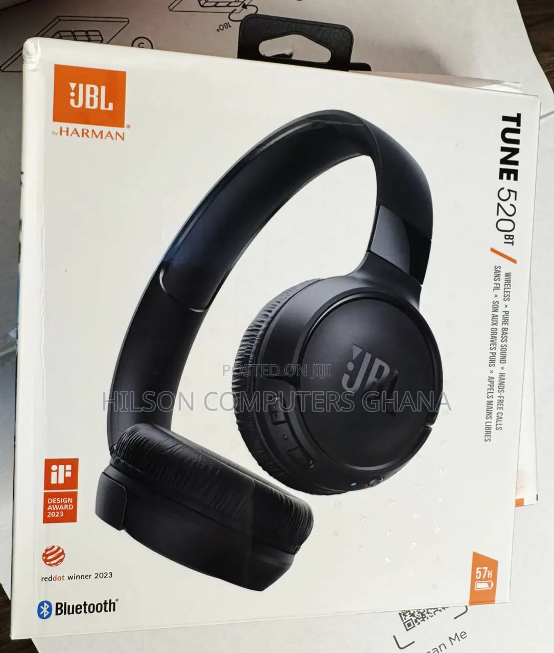 JBL Tune 520bt - Wireless on-Ear Headphones