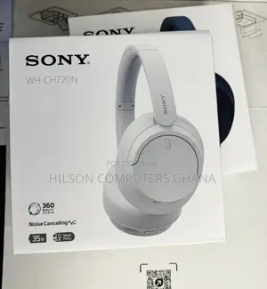 Sony Wh-Ch720n Wireless Over-Ear Headphones - Black