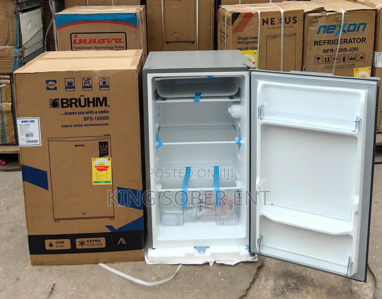 Extra Cooling Bruhm Table Top Fridge Ghc1500