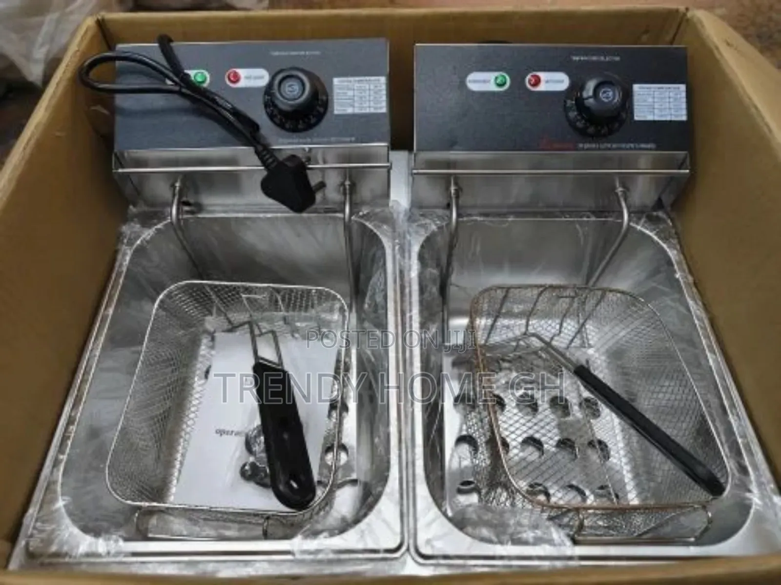 Double 14 Liters Deep Fryer