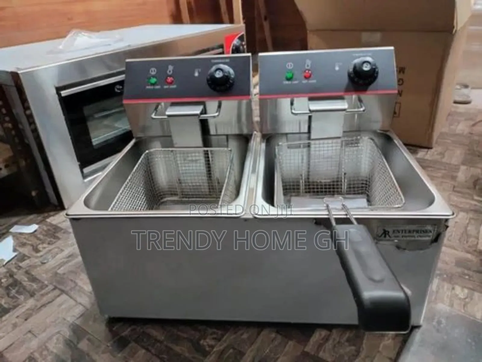 Double 14 Liters Deep Fryer