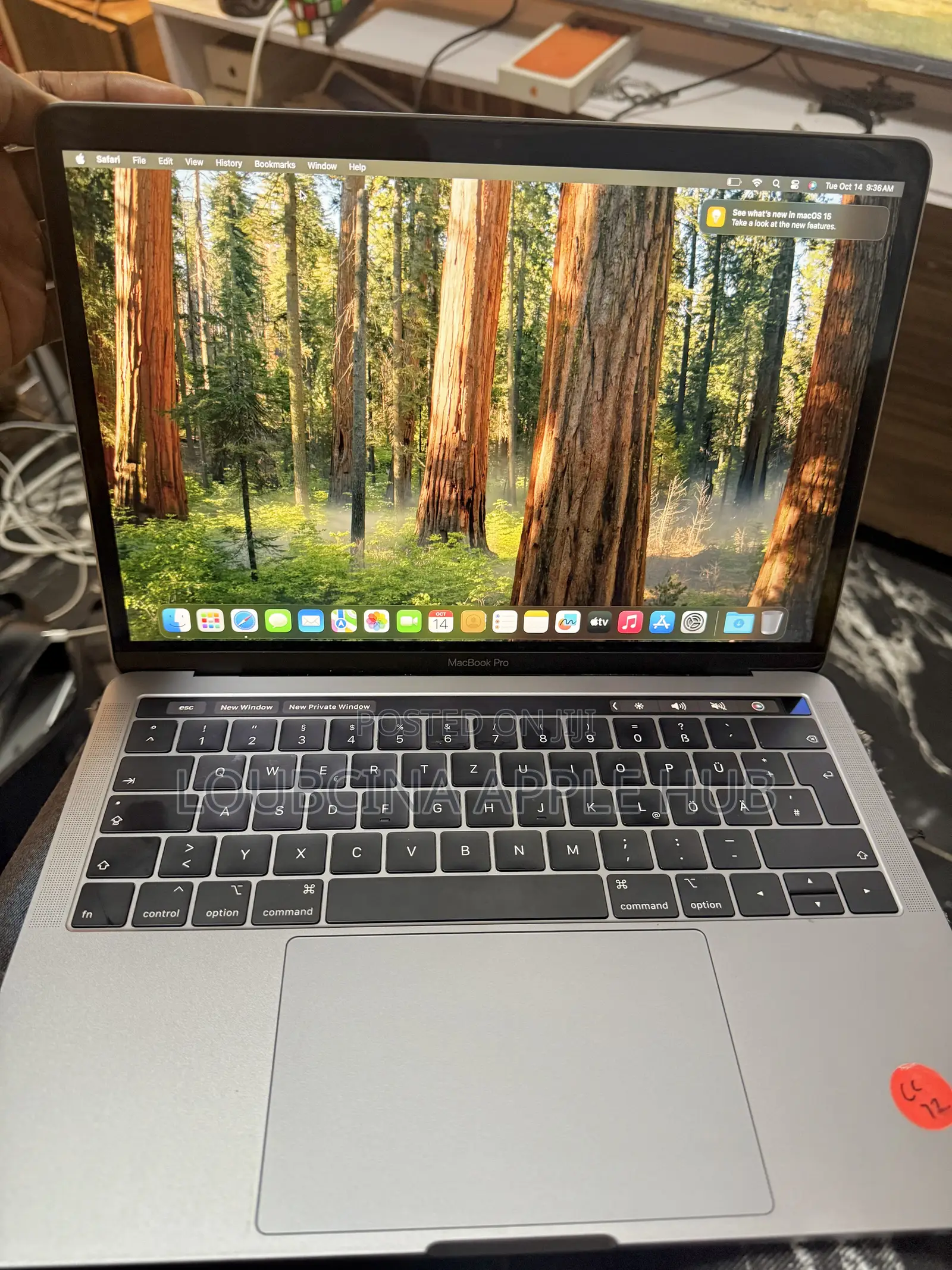 Laptop Apple MacBook Pro 2019 8GB Intel Core i5 SSD 128GB