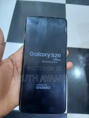 New Samsung Galaxy S20 Ultra 5G 128 GB Black