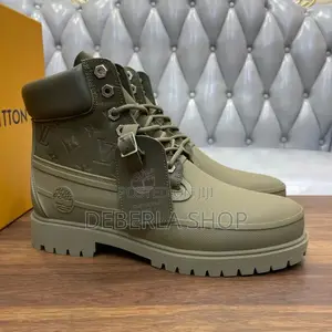 Timberland X Louis Vuitton Boots for Men/ Black, Brown, Army Green