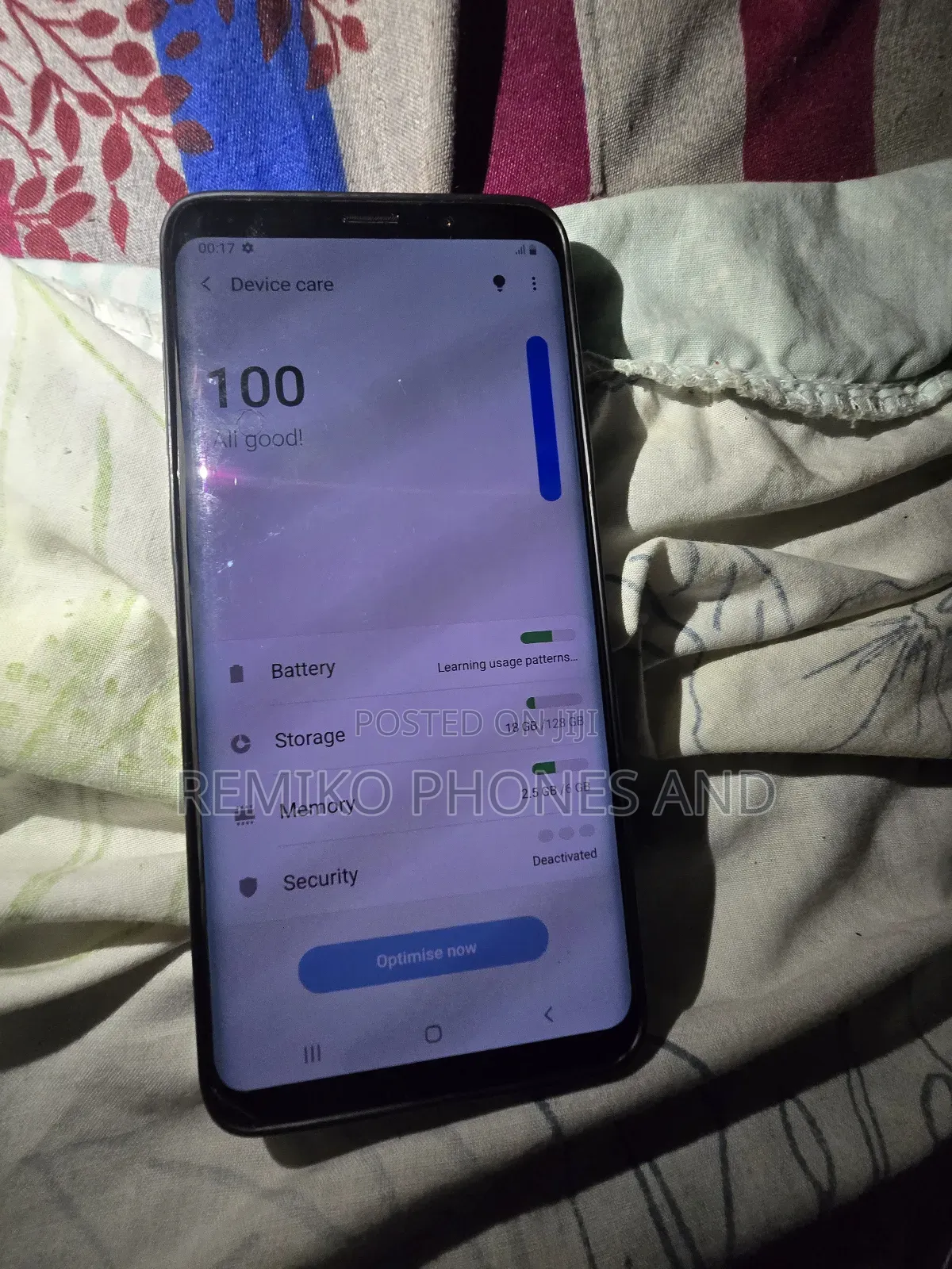 Samsung Galaxy S9 Plus 128 GB Gold