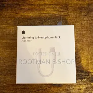 Apple Lightning to 3.5mm Headphone Adapter (Not Bluetooth)