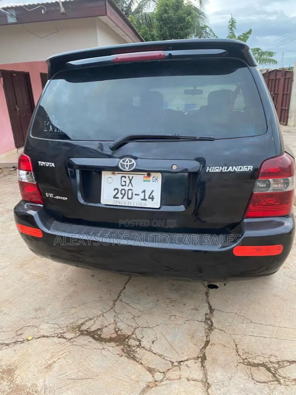 Toyota Highlander 2006 Black