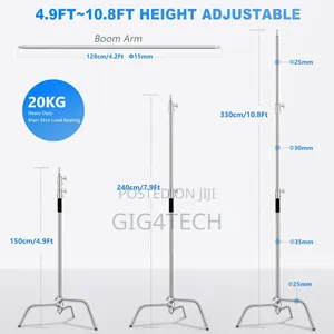 C Stand For Studio Light Photography And Videography Accessories 20kg