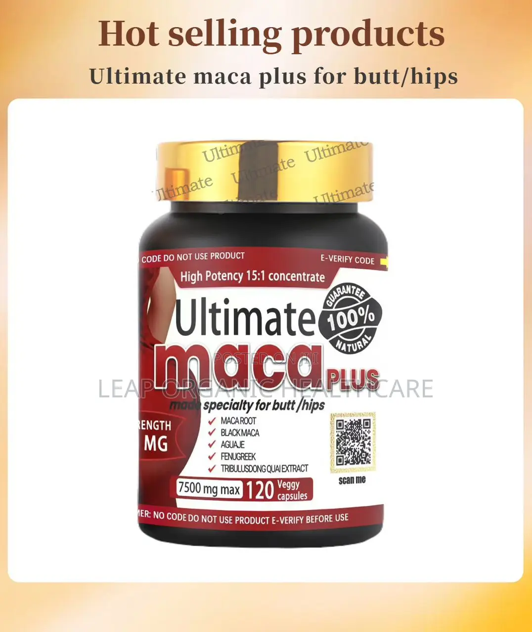 Ultimate Maca - Hips Butt Enlargement
