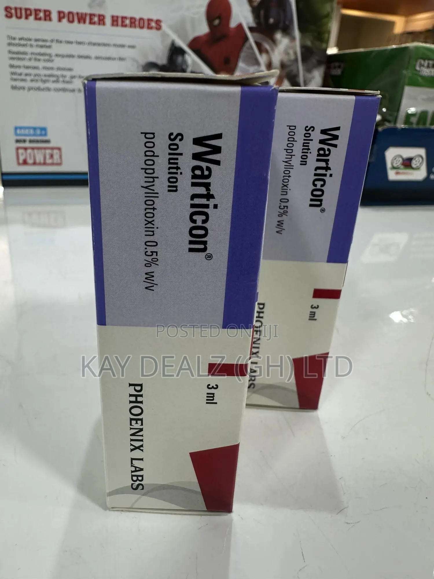 Warticon Podophylin Solution