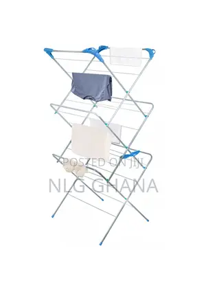 3-Tier Indoor Outdoor Portable Clothes Drying Rack. Ghx4856
