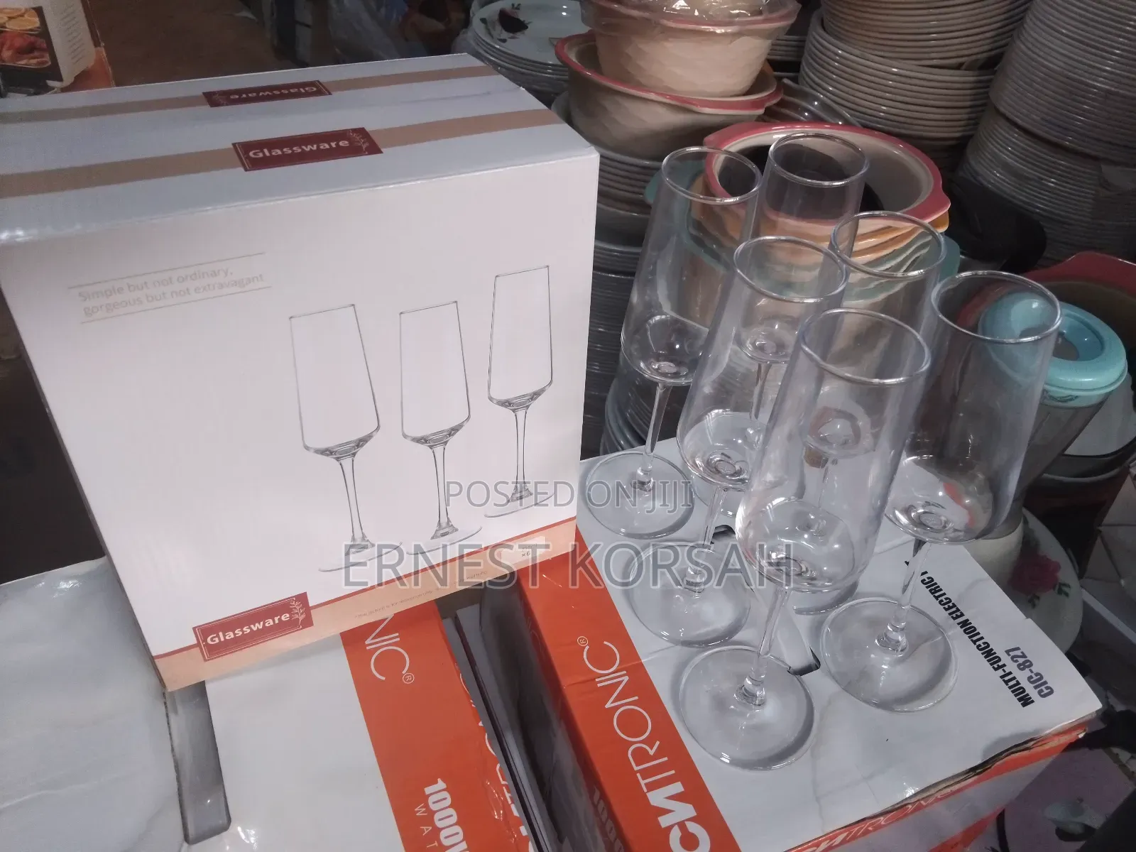 230ml 6pcs Champagne Glassware