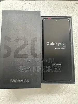 New Samsung Galaxy S20 Ultra 256 GB Black